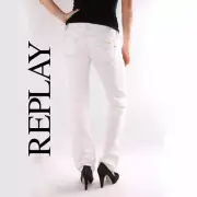 NWT - Replay Italy 'Jushmann' Bull Denim Straight Jeans RRP $329.00- Size 30