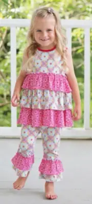 Flit and Flitter Alayna Charis 2 Piece Set girls size 24 month