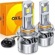 OXILAM 9005 LED Bulbs 1000% Brightness 60,000LM, 3 Min Quick Install, 20 Years Lifespan, No Flicker, 99% Compatibility