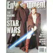 STAR WARS entertainment weekly X-FILES samuel jackson EWAN MCGREGOR no label