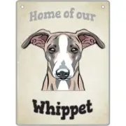 Whippet - Pet Sign Dog Metal Plaque 15*20cm Free Shipping