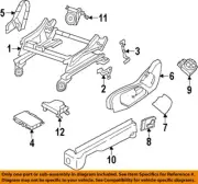 CHRYSLER OEM 11-23 1500 Seats Tracks Tracks Components-Lumbar Switch 56046232AB (for: Chrysler)