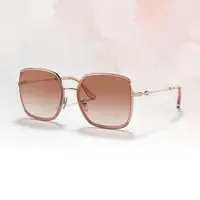 在飛比找ETMall東森購物網優惠-【COACH】時尚大鏡框太陽眼鏡(HC7139BD-9408