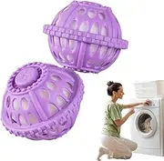 Washing Machine Laundry Balls - Non Detergent Laundry Balls For Dryer - Home Cleaning Supplies For Home, Travel, Laundromat