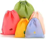 Drawstring Gym Bags,Drawstring Backpack,Line clothing storage bags,Waterproof Bag,Swim Bag,Sports Bag,Travel Bags Sport Home Travel Storage Use,5 Pcs.