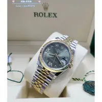 在飛比找蝦皮購物優惠-Rolex 勞力士 126233 半金 綠色面 原廠鑽石刻度