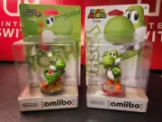 Nintendo amiibo 2 Lot: Super Smash Bros Yoshi & Super Mario Yoshi