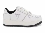 Sneakers Windsor Smith REBOUND BN in white leather - Women's Shoes