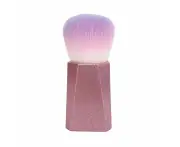 Soft Nail Dust Brush Clean SNS Dip Powder Pink (Square Handle)