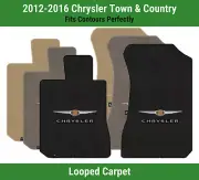 Lloyd Loop Front Mats for '12-16 Town & Country w/Chrysler w/ Wings 1 (for: Chrysler)