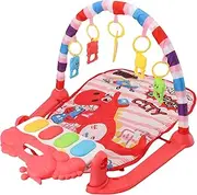 Baby Gym Play Mat, Early Education Toy, Piano Tummy Time Activity Mat, Musical Learning Crawling, for Newborn