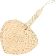 TOKIDNY Natural Palm Leaf Handheld Fan Handmade Cooling Fan for Weddings Parties Home Decor Unique Artisan Summer Performance Accessory Farmhouse Style