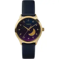 在飛比找momo購物網優惠-【TIMEX】天美時 風格系列 32 毫米 星空手錶 神秘紫