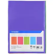 Studymate Book Cover A4 Brights 5 Pack
