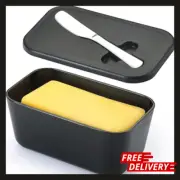 Butter Dish with Lid for Countertop and Refrigerator Door Shelf - Free Postage