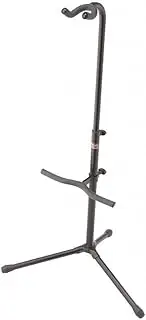 Stagg SG-A100 P BK Folding Guitar Stand with Folding Head & Leg Tripod Stand - Black