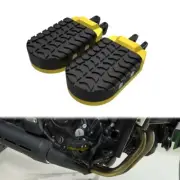 U-shaped Serrated Footrests Forward Pedals Fit For Aprilia Mana850/GT 07-16 Gold
