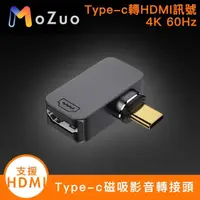 在飛比找momo購物網優惠-【魔宙】可支援 Type-c轉HDMI母規格 4K 60Hz