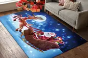 Christmas Door Mat Welcome Mat For Home Decoration Non Slip Door Mat-Style 4 Santa sleigh Design