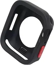 TOPBD TPU Cover for Apple Watch Series Ultra 49mm 9 8 7 41mm 45mm Bumper Frame Shell Cases for iWatch 6 5 SE 4 40 44mm Case(Matte Black,40mm)