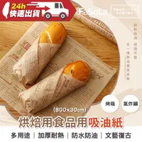 在飛比找蝦皮購物優惠-FaSoLa 多用途烤箱 氣炸鍋 烘焙用食品用吸油紙 (80