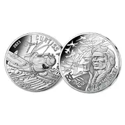 Curtiss P-40 Warhawk Coin: 44.4 Grams Of 90% Silver