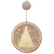 Christmas Hanging Lights Suction Cups for Window Xmas Decorations LED Lamp for Festival -Christmas tree