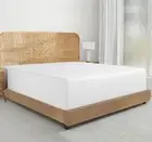 100% Organic Cotton Fitted Sheet Queen Size Cooling Percale Weave