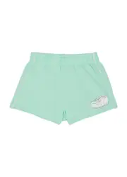 Mini Rodini Kids Mr Jogging Printed Cotton Shorts - Green - 140/146 (10 Years) 140/146 (10 years)
