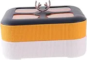 BEBEMOKO 1Pc Versatile Candy Container with Lid for Food Storage and Serving for Parties Dried Fruits Snacks and Treats for Home Restaurant Use