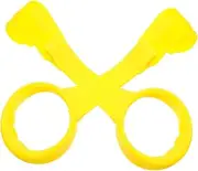 Abaodam 1 Pair Portable Pull Rings for Crib Walking Assistant Lightweight Bed Stand Up Rings Easy to Use Grip for Sturdy Design for