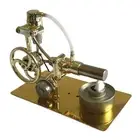 segolike Hot Air Stirling Engine Miniature Steam Lab Model Electricity Toy