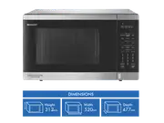 Sharp 32L 1100W Airfry Convection Microwave Stainless Steel