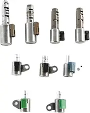 9pcs Automatic Transmission Shift Solenoid A760 A761E A960E AB60E AB60F Compatible For Toyota Compatible For Lexus IS430 GS300 Auto Parts