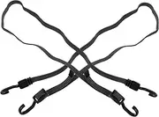 Alipis 2Pcs Bungee Straps Elastic Cargo Rope with Hooks Heavy Duty Tie Down Cords for Bike Luggage Kayak Motorcycle for Securely Fixing Cargo
