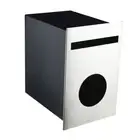 Sandleford Stainless Steel Matilda Fence Mount Letterbox - PB100