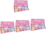 Baluue 4sets Bath Tablets Essential Oil Shower Steamers Set for Men Women 8pcs*4