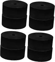 Totority 8pcs Sound Deadening Speaker Feet Pads Speaker Pad for Amplifier Isolation Base
