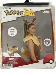 Pokemon EEVEE Halloween Con Costume Accessory Kit Adult Size Headband Tail NEW