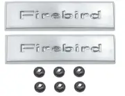 Interior Standard Door Panel Emblem Set For 1967-1968 Pontiac Firebird Models