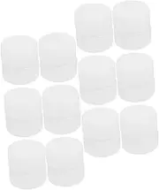 ERINGOGO 50Pcs Rattle Accessories Plastic Ring Box for Noise Making with Gentle Jingle Sounds for Cribs Carriers and Strollers