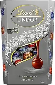 Lindt Lindor Silver Assorted Chocolate Cornet 333g