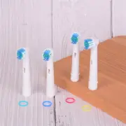 4pcs Electric Toothbrush Heads Replacement for Oral B SB-17A Soft Brush BDJU