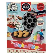 Mini Cake Pop Maker Good Old American 1950’ Style Retro Look Makes 8 Cake Pops