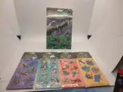 QUEST FOR CAMELOT Movie Sticker Sheet Activity Scene Board - 66 Stickers Total