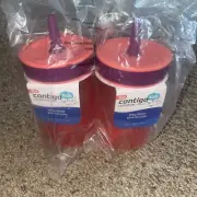 X2 Contigo Kid's 14 oz. Leighton Spill-Proof Tumbler with Straw BPA Free