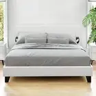 Bed Frame Double Size White NEO Modern Stylish Bedroom Furniture Sleep Com WH-AB