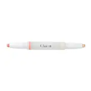 Chacott - Double Multi Crayon - 1.6g - 423 Candle Peach x Shell Pink