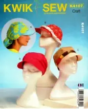 Kwik Sew Sewing Pattern K4107 4107 Womens Hats Sunhat Sewing Pattern NEW