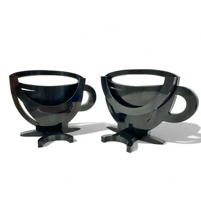 Coffee Portafilter Holder Hanger Rainbow Streak Style 2 Unit